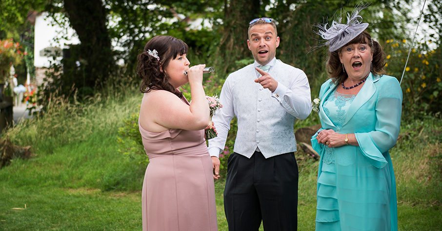 wedding wacky moments