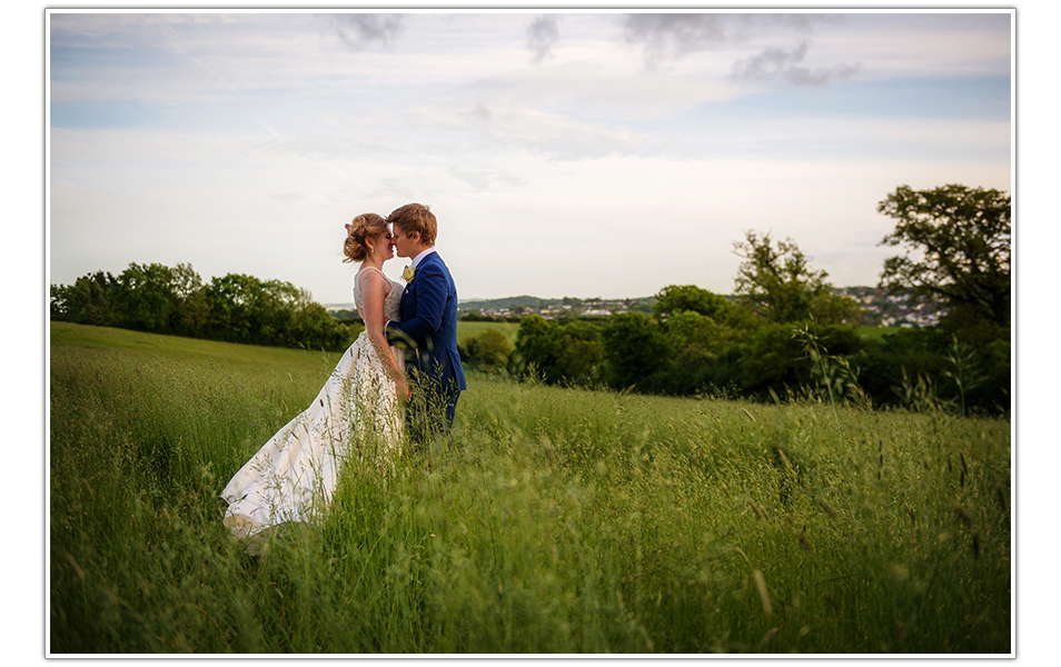 MG Midget wedding