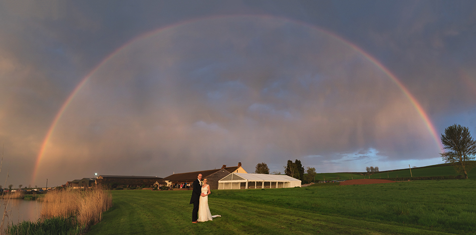 Quantock Lakes rainbow